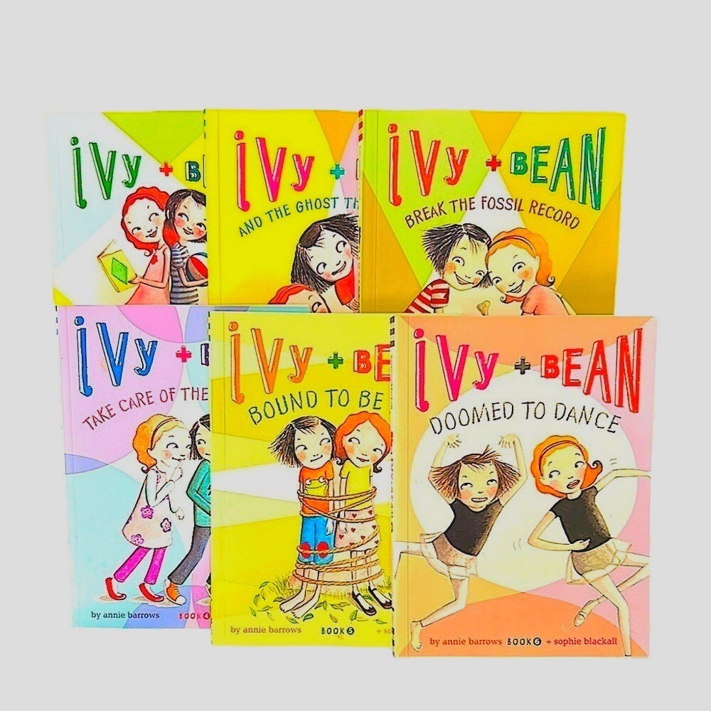 Ivy + Bean Complete Set Books 1–6 Early Chapter Books for Girls and Kids
